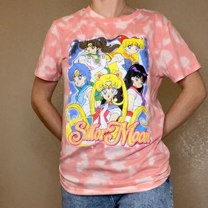 Sailor Moon Tie Dye T Shirt